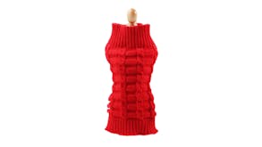 Hod Dog Knitted Sweater Small - Red