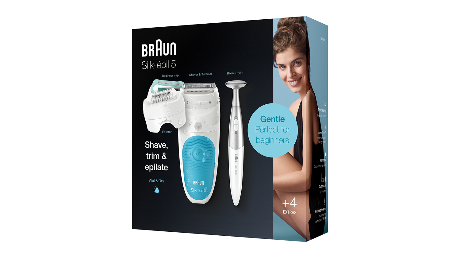 Braun SilkEpil 5810 Wet & Dry Epilator Harvey Norman New Zealand