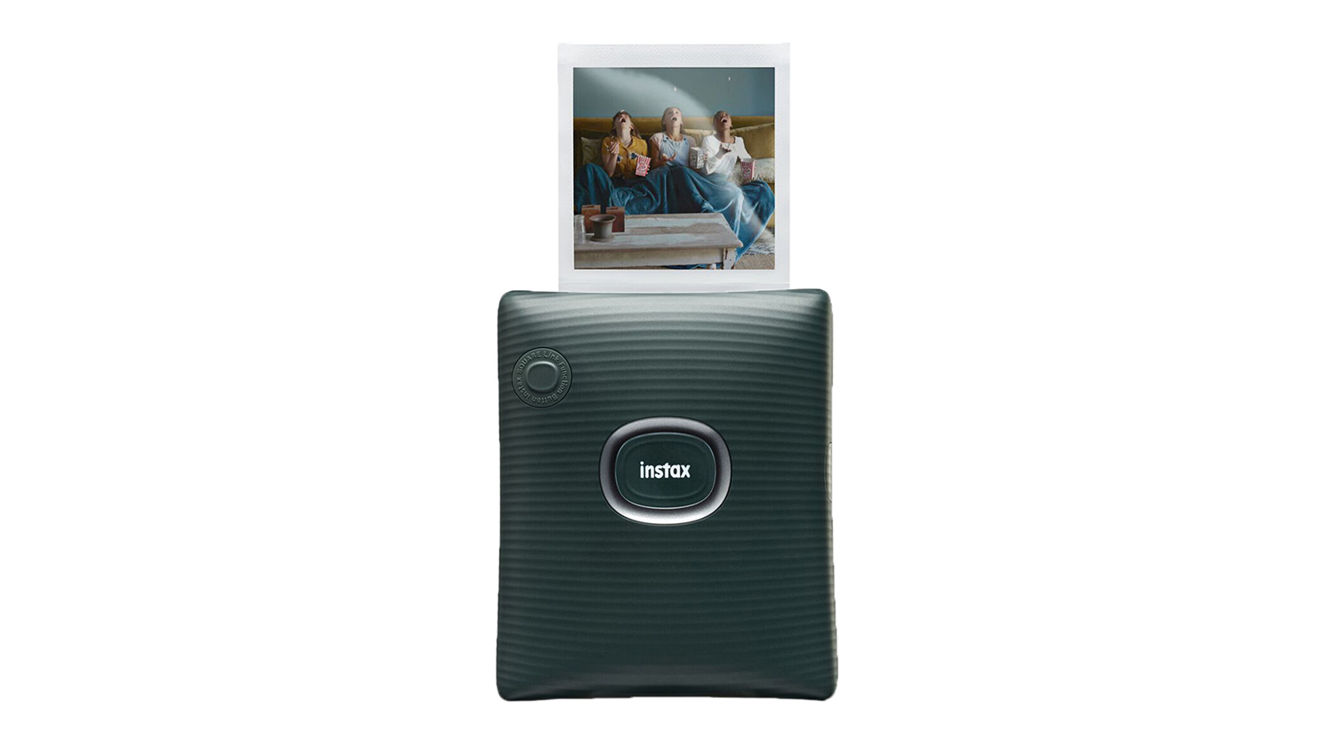 Instax Square Link 86mm x 72mm Photo Printer - Midnight Green