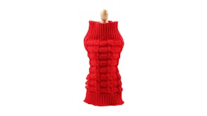 Hod Dog Knitted Sweater X-Large - Red