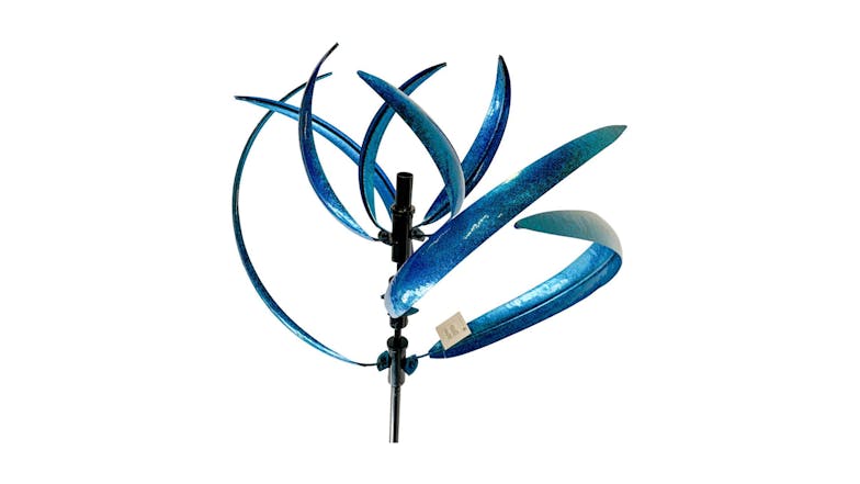 Omni Wind Sculpture - Blue Ballerina