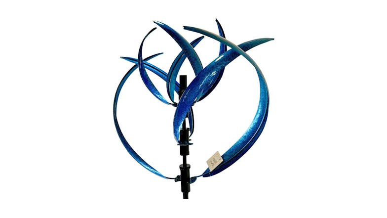 Omni Wind Sculpture - Blue Ballerina