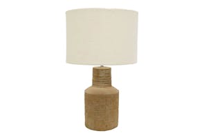 Peppi 58cm Table Lamp by Banyan - Brown