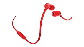 JBL TUNE T110 Wired In-Ear Headphones - Red