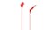 JBL TUNE T110 Wired In-Ear Headphones - Red