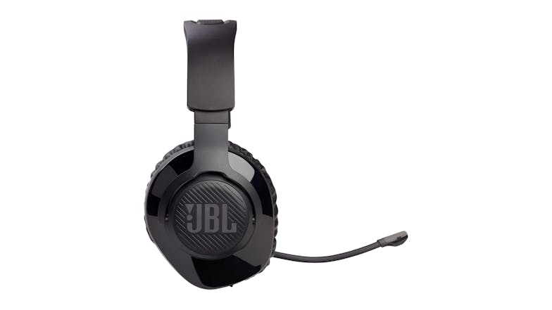 JBL Free WFH Wired Over-Ear Headphones - Black