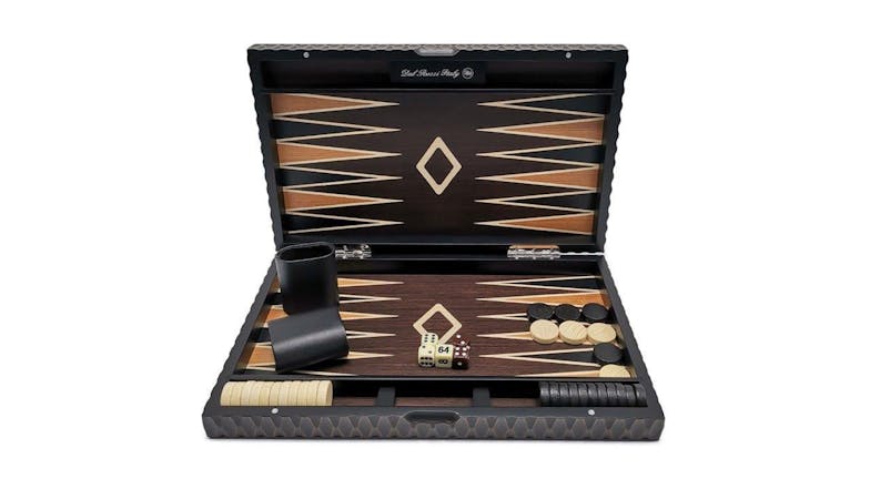 Dal Rossi 15" Backgammon Set - Classic Wood