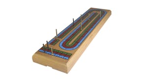 Cribbage Board - Coloured Three Track