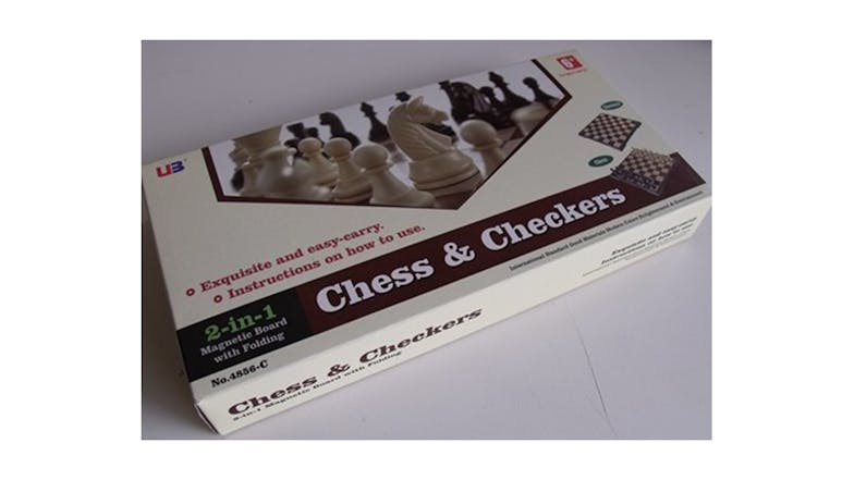 Checkers/Chess Magnetic 30cm