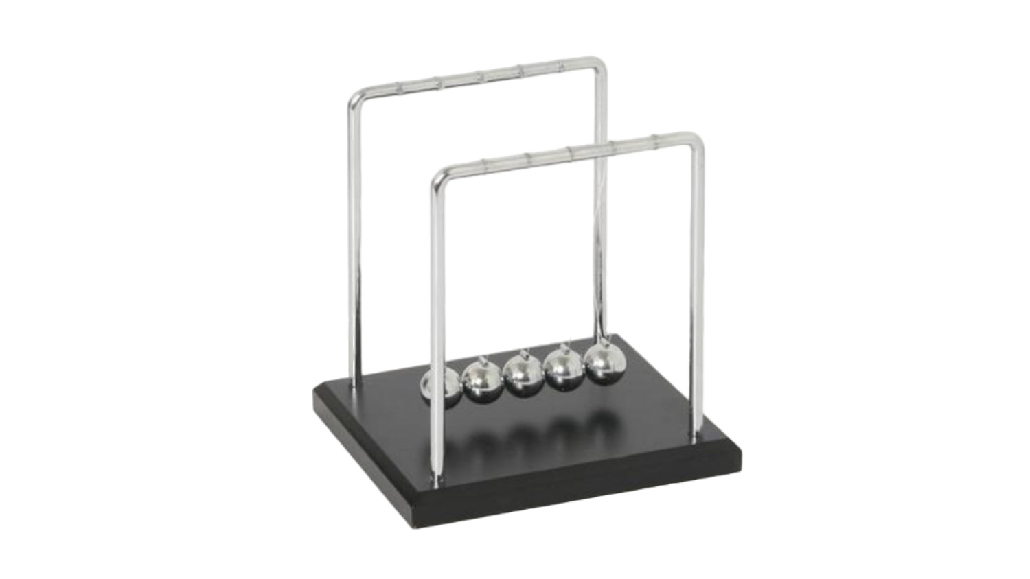 Newtons Cradle Wood Base - Small