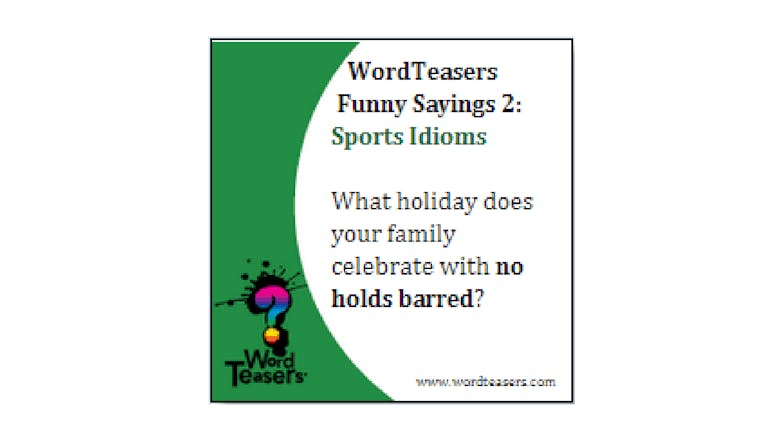 Word Teasers Sports Idioms