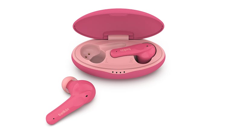 Belkin SOUNDFORM Nano Kids True Wireless In-Ear Headphones - Pink