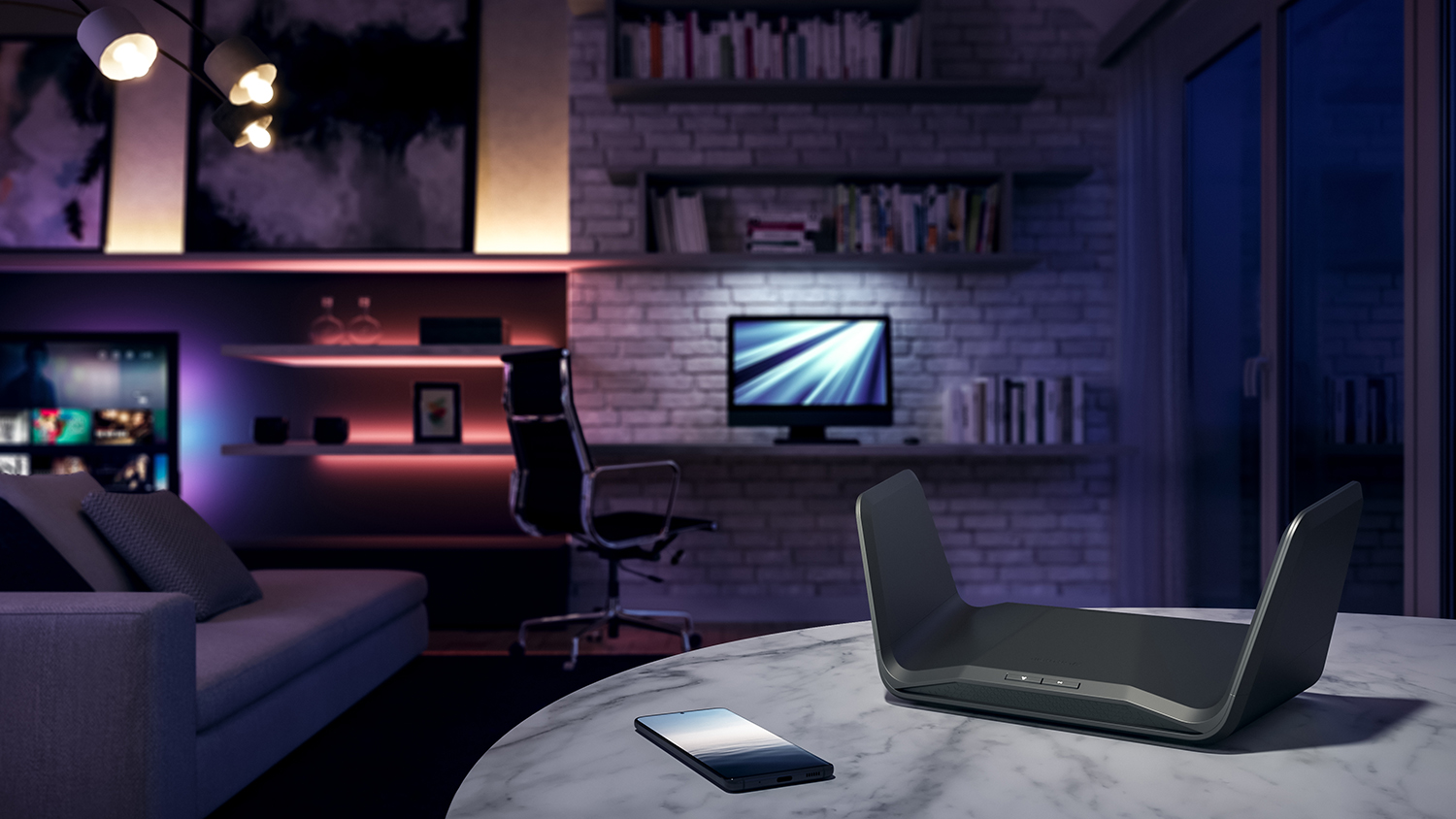 Netgear Nighthawk RAXE300 AX8 AXE7800 TriBand WiFi 6E Router Harvey