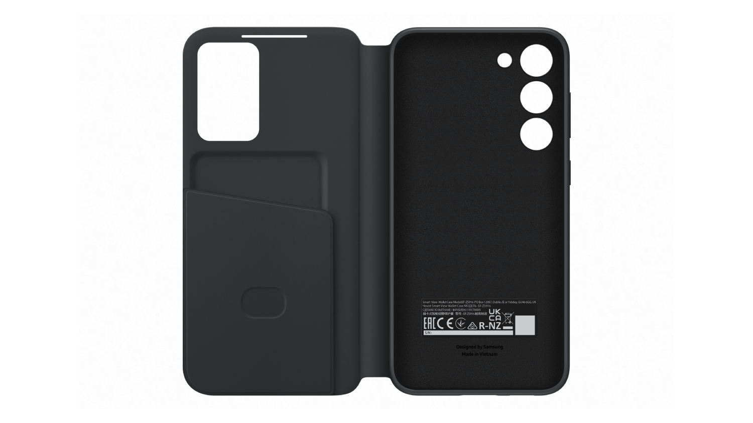Samsung Smart View Wallet for Samsung Galaxy S23+ - Black