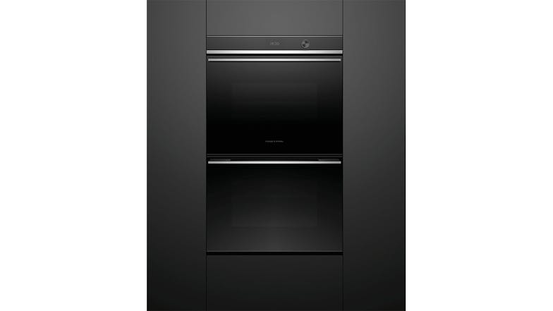 Fisher & Paykel 76cm 17 Function Pyrolytic Built-in Double Oven - Stainless Steel