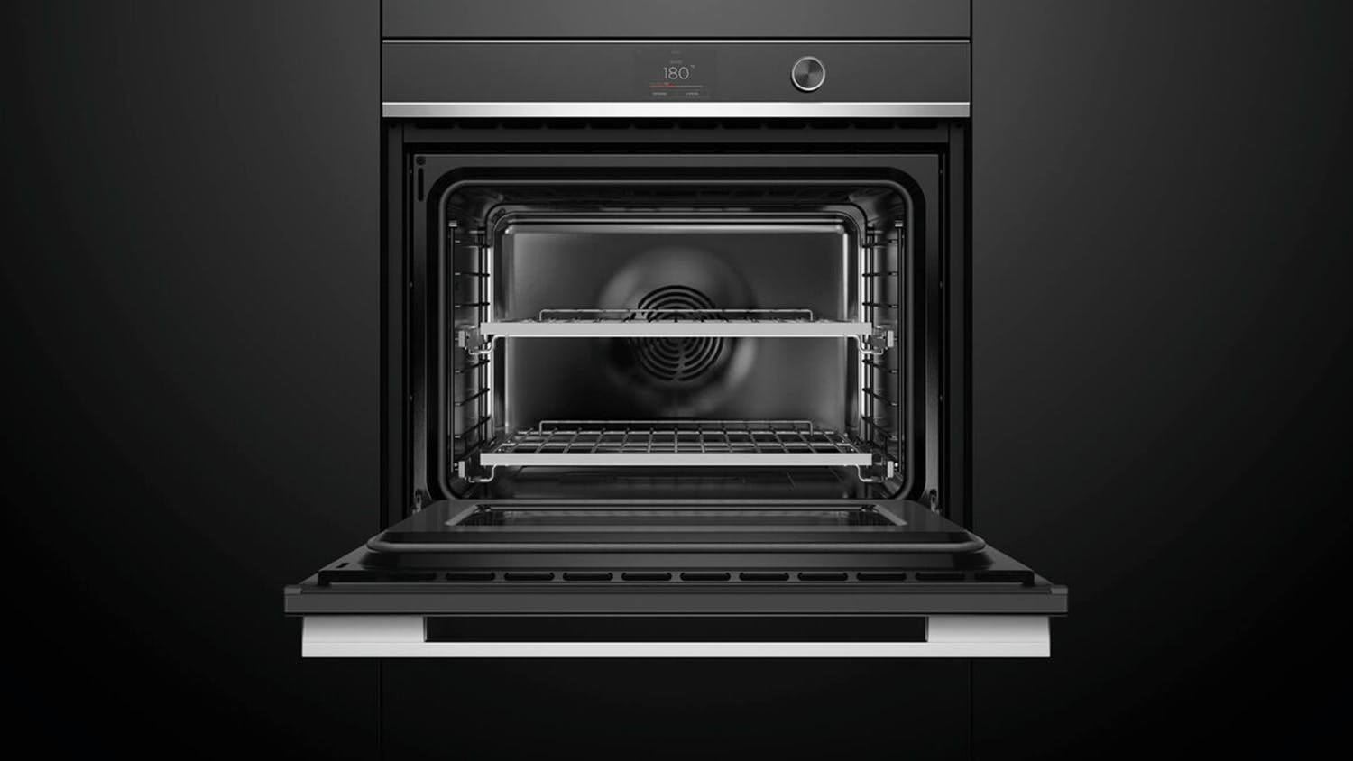 Fisher & Paykel 76cm 17 Function Pyrolytic Built-in Single Oven - Stainless Steel