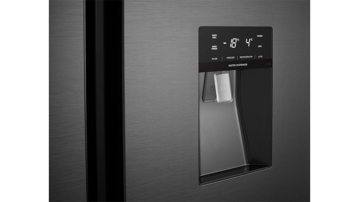 Westinghouse 619L Side by Side Fridge Freezer with Water Dispenser