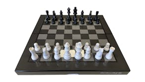 Dal Rossi Folding Chess Set - Carbon Fibre