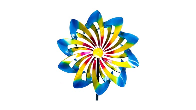 Omni Wind Sculpture - Metallic Daisy