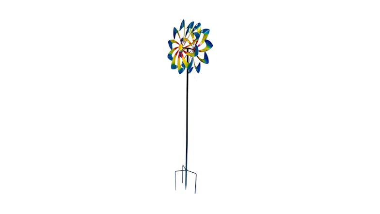 Omni Wind Sculpture - Metallic Daisy