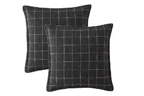 Fitzgerald Coal European Pillowcase by Private Collection
