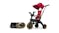 Doona Liki S1 Compact Folding Trike with Pushing Handle - Flame Red