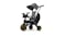 Doona Liki S3 Compact Folding Trike with Pushing Handle - Grey Hound