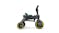 Doona Liki S5 Compact Folding Trike with Pushing Handle - Racing Green