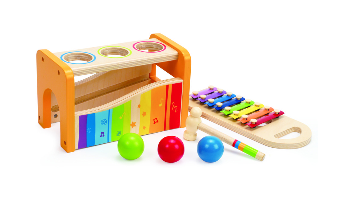 Hape pound and 2024 tap xylophone