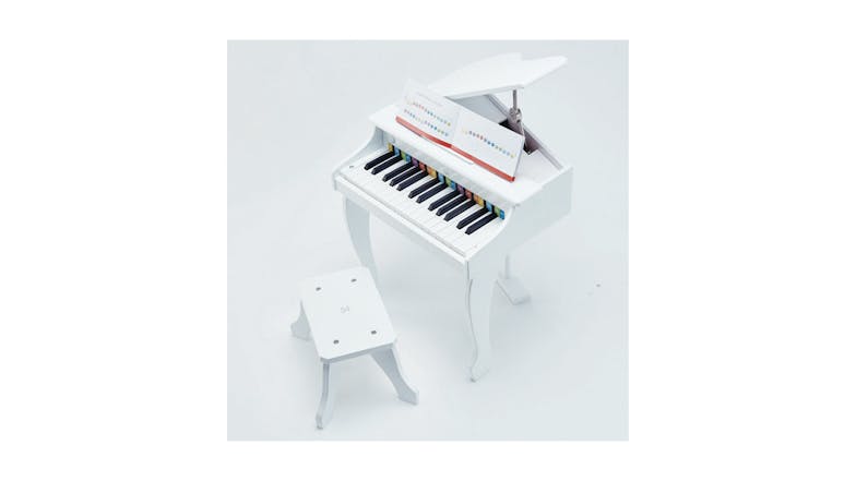 Hape Deluxe Grand Piano - White