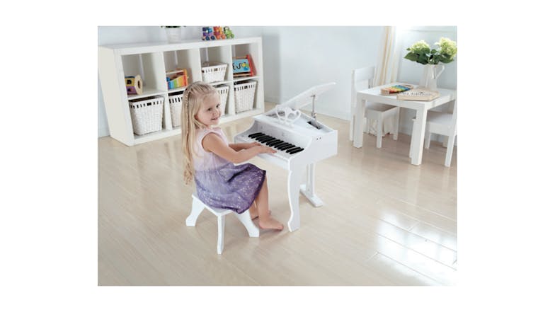 Hape Deluxe Grand Piano - White