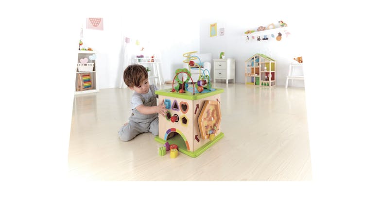 Hape Country Critters Play Cube