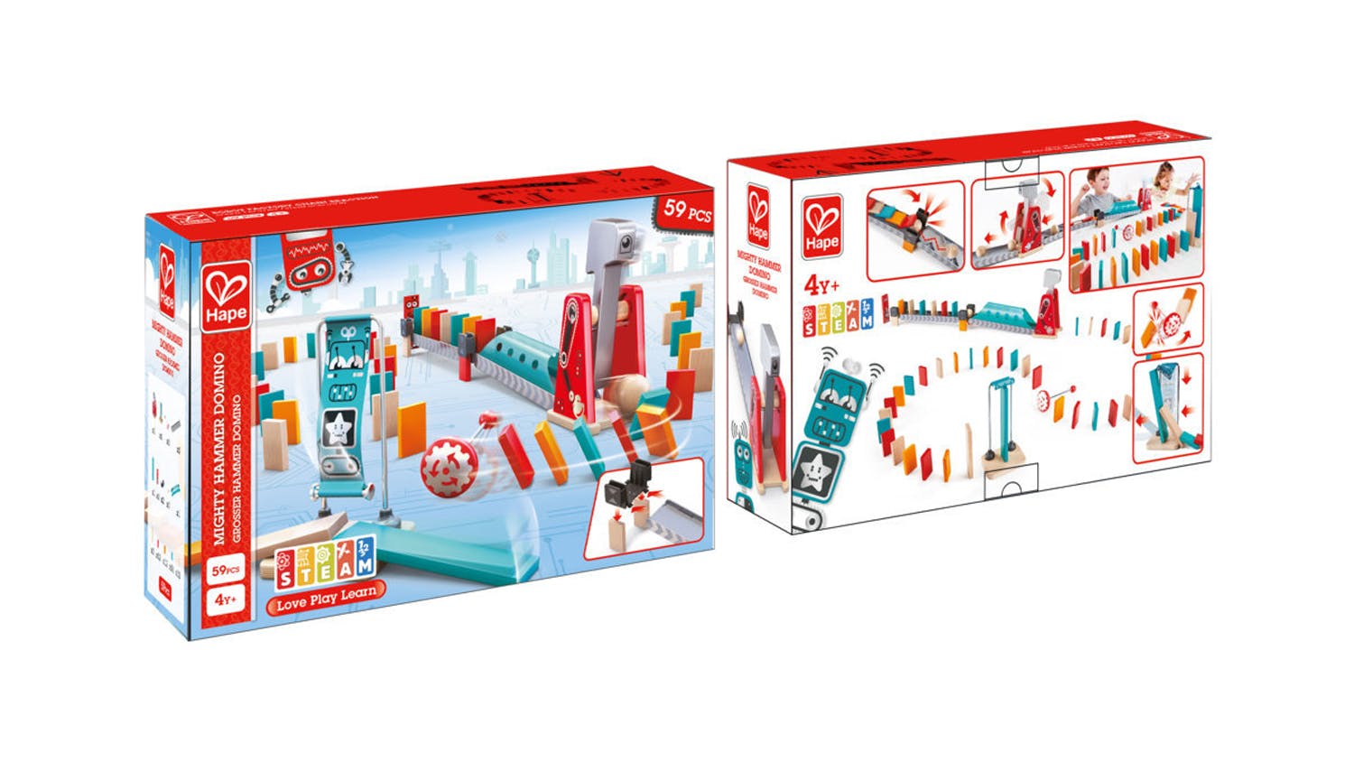 Hape Mighty Hammer Domino