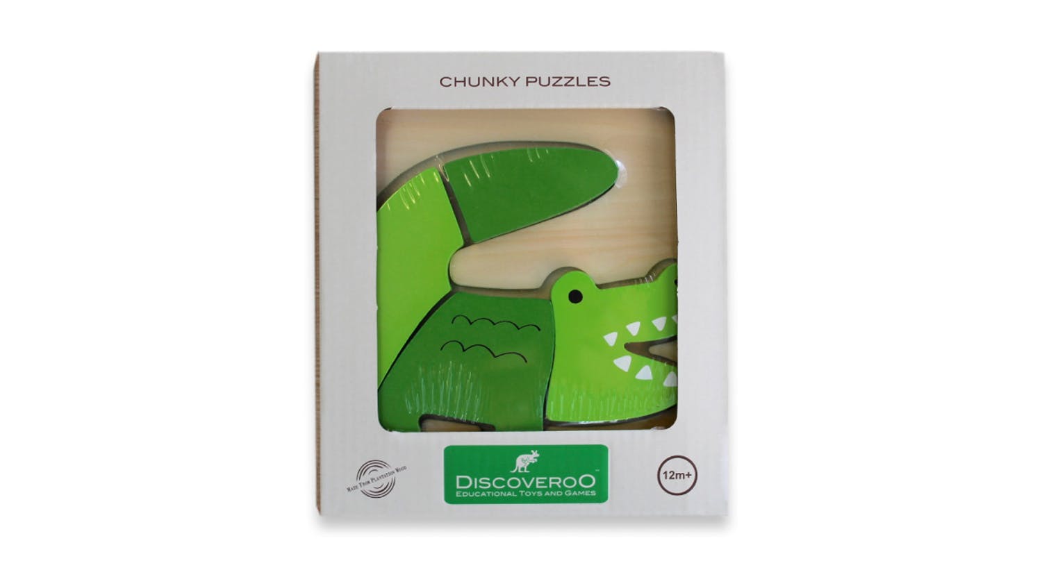 Discoveroo Chunky Puzzle - Crocodile