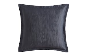 Villa Black European Pillowcase by Logan & Mason Platinum
