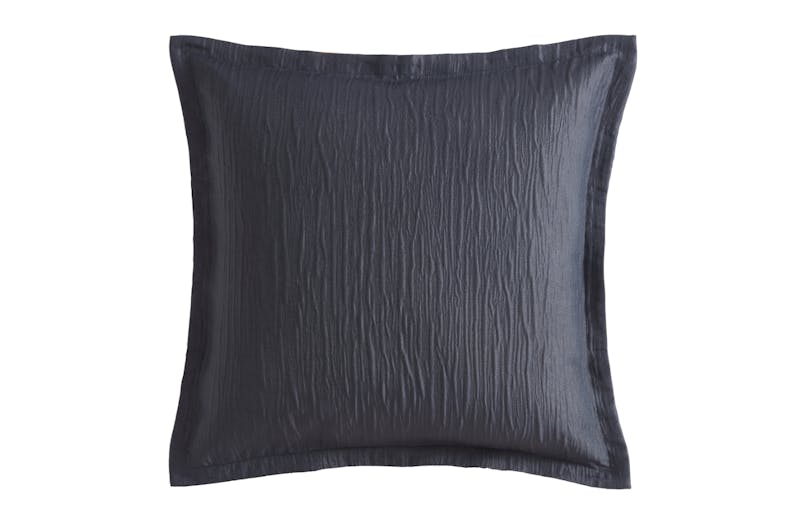 Villa Black European Pillowcase by Logan & Mason Platinum