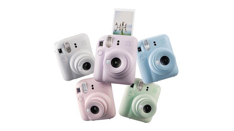 Instax Mini 12 Instant Film Camera - Pastel Blue