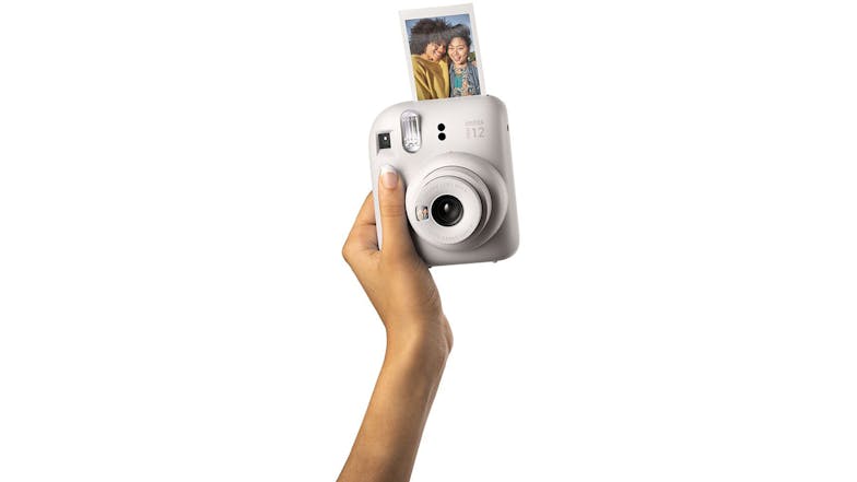 Instax Mini 12 Instant Film Camera - Clay White