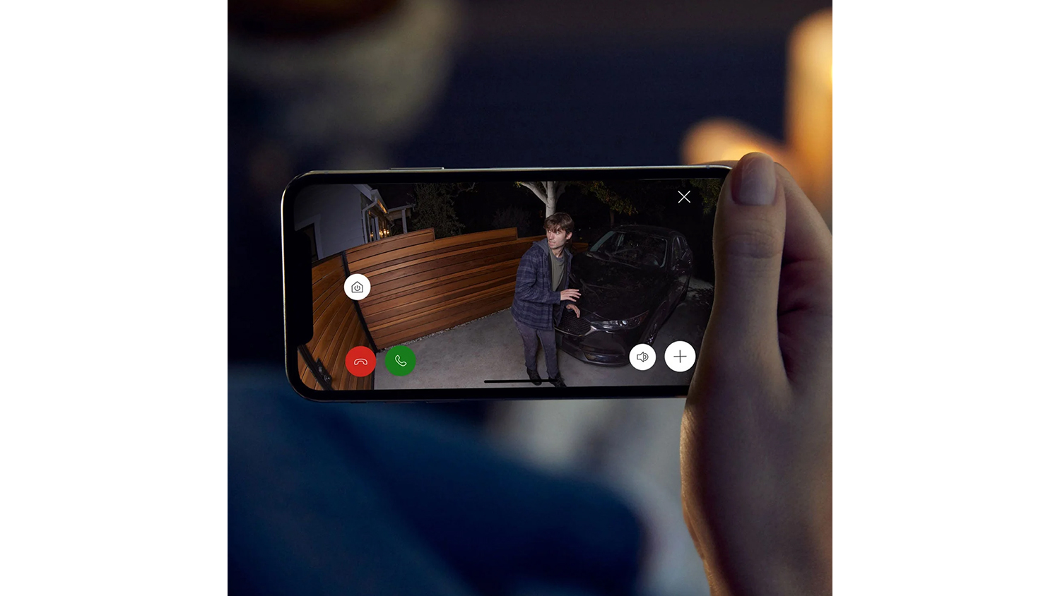 Ring Spotlight Cam Plus Battery 1080p 2MP Outdoor Wireless Smart Security Camera - Black