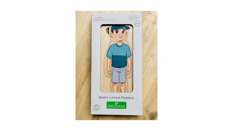 Discoveroo 5 Layer Body Puzzle - Boy