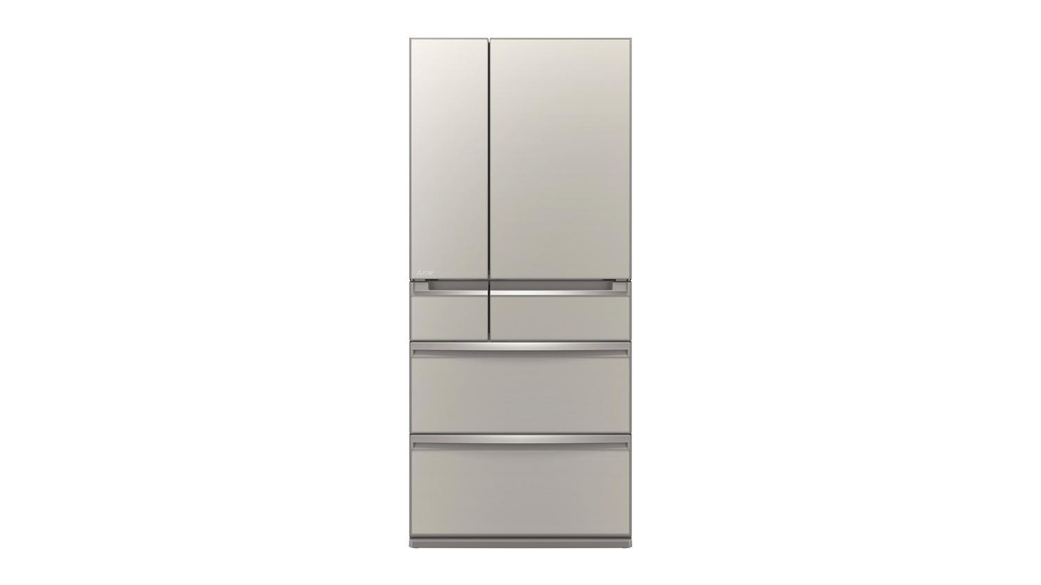 Mitsubishi Electric 700L WX Series Multi Drawer Fridge - Argent Silver