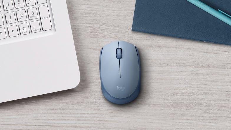 Logitech M171 Wireless Mouse - Blue Grey