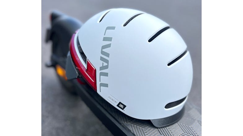 LIVALL BH51M NSO Commuter Smart Helmet - Rock White (Large)