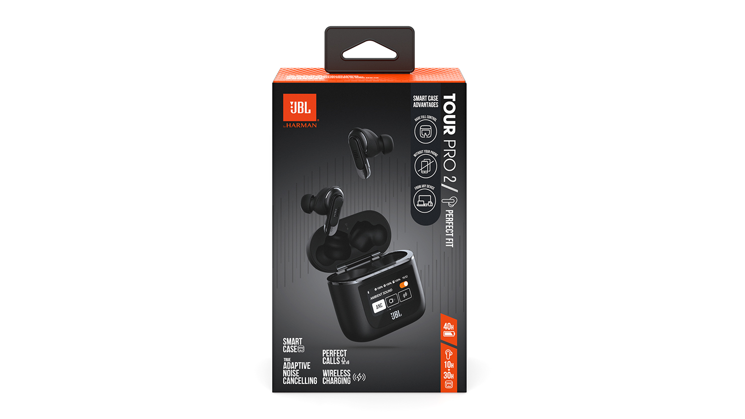 JBL Tour Pro 2 Noise Cancelling True Wireless In-Ear Headphones