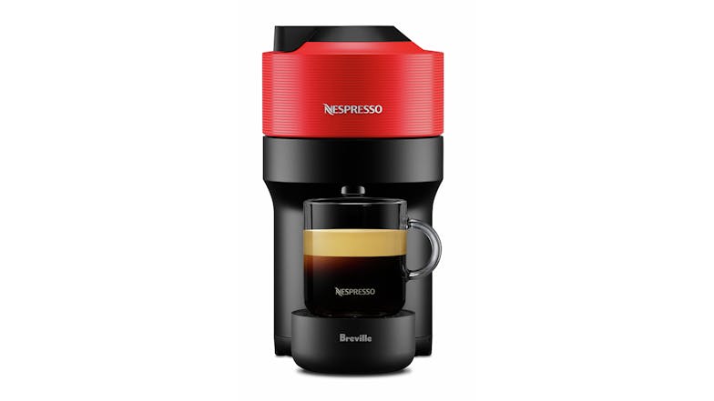 Nespresso Breville Vertuo Pop Solo Espresso Machine - Red