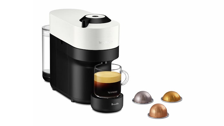 Nespresso Breville Vertuo Pop Solo Espresso Machine - White