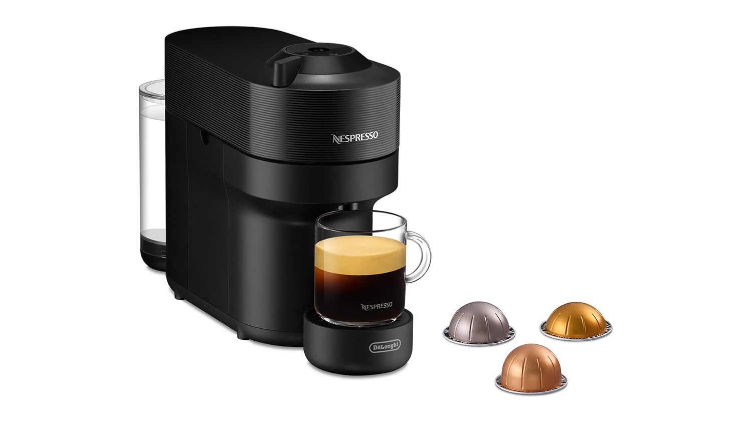 Harveynorman Nespresso DeLonghi Vertuo Pop Solo Espresso Machine