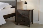 Tillsdale 2 Drawer Bedside