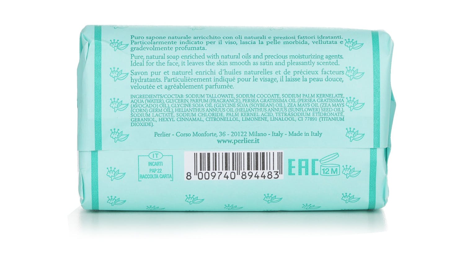 Perlier Lily Of The Valley Bar Soap - 125g/4.4oz