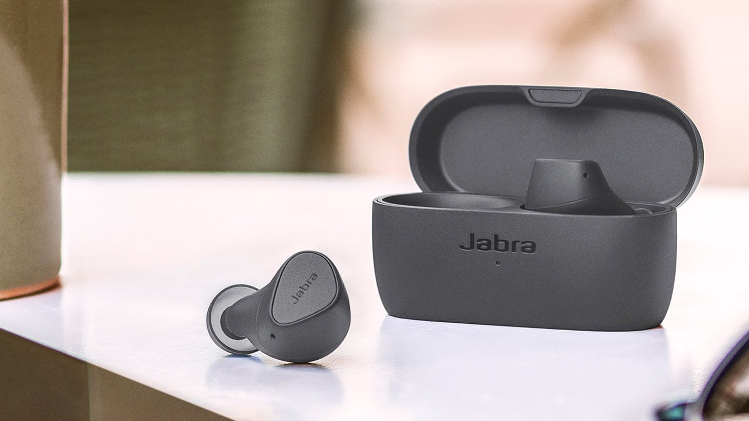 Jabra Elite 4 Noise Cancelling True Wireless In-Ear Headphones - Dark Grey